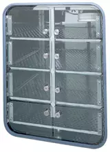 Kit Porta de Vidro removível com 08 portas